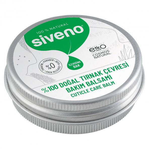Siveno %100 Doğal Tırnak Çevresi Bakım Balsamı Organik Argan Yağlı Bitkisel Onarıcı Krem Vegan 15 ml - 2