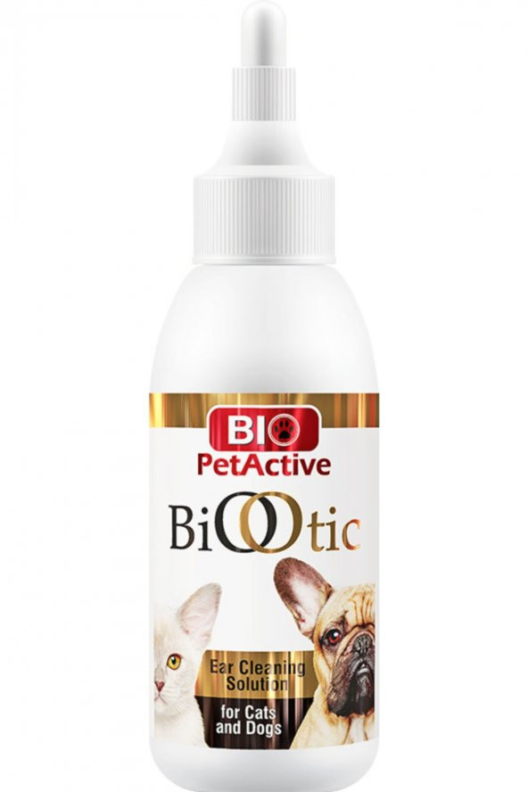 Bio PetActive Biootic  Kedi Ve Köpekler Için Kulak Temizleyici 100 Ml.