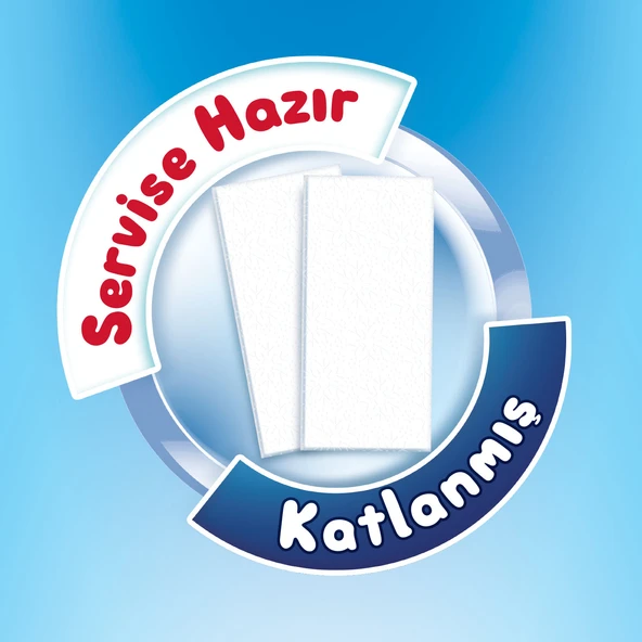Familia 100'lü Katlanmış Peçete (8 Paket x 100 Yaprak) - 3