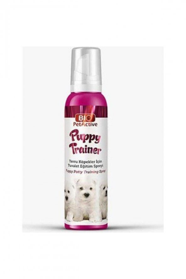 Bio PetActive Puppy Trainer Tuvalet Eğitim Spreyi 100ml Çiş Spreyi Idrar Spreyi