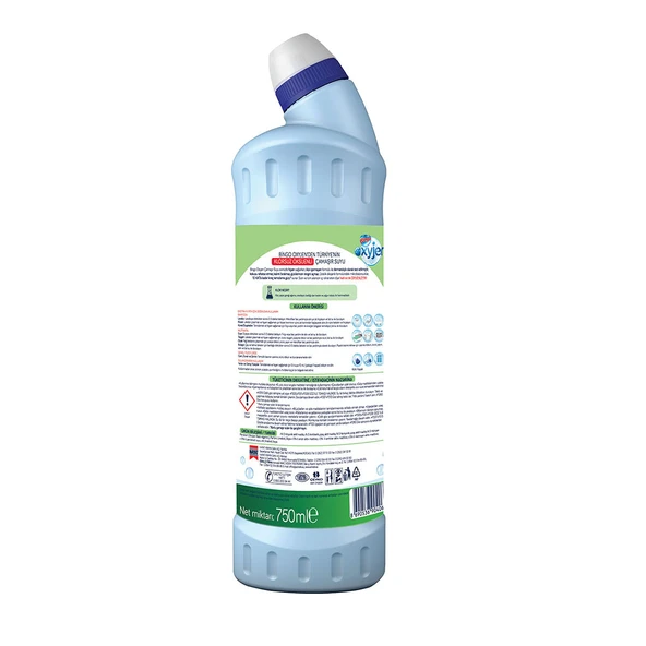 Bingo Oksijen Çamaşır Suyu 750 ml Ferahlatan Hijyen Ekonomi Paketi 6'lı - 3