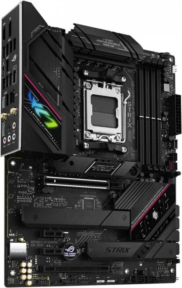 Asus Rog Strix B650E-F Gaming Wi-Fi AMD AM5 DDR5 ATX Anakart Teşhir - 2