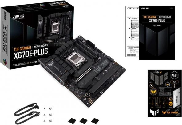Asus Tuf Gaming X670E-PLUS Wi-Fi AMD AM5 DDR5 ATX Anakart Teşhir - 3