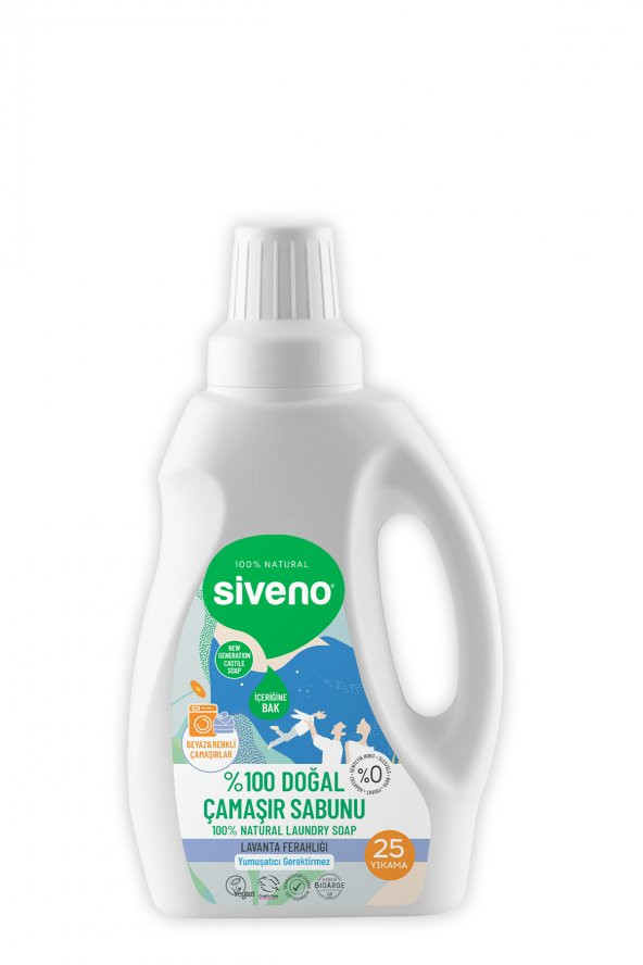Siveno %100 Doğal Çamaşır Sabunu %100 Bitkisel Deterjan Yumuşatıcı Gerektirmez Konsantre Vegan 750 ml - 6