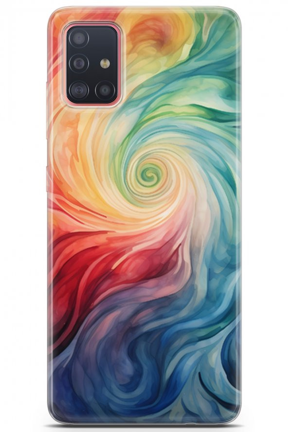 Samsung Galaxy A51 Kılıf Seri Fresh 10 Renk Cümbüşü Full HD Kılıf