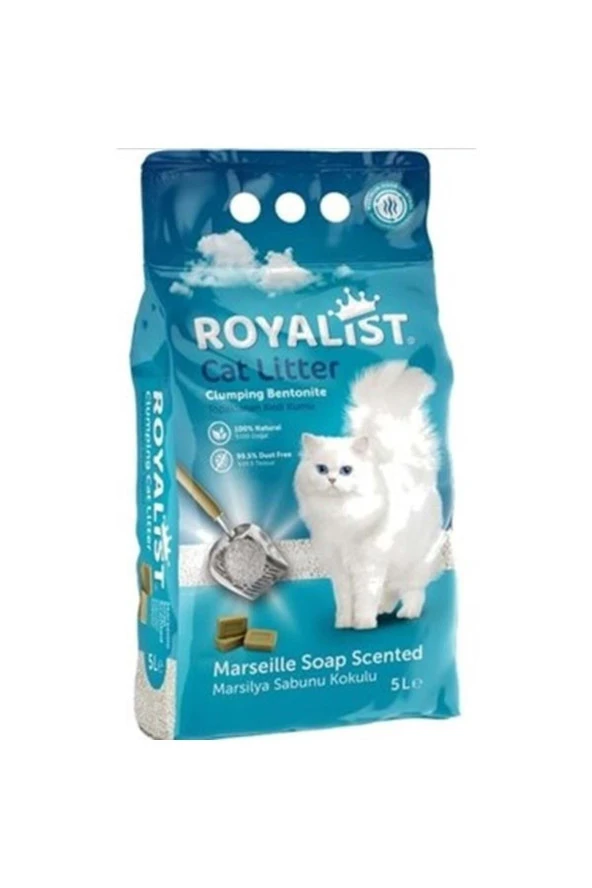 Royalıst Marseille Soap Kedi Kumu 5 Lt