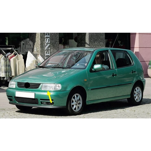 VW Polo HB Hatchback 1994-1999 Ön Sol Far Manuel Ayar 6N1941015