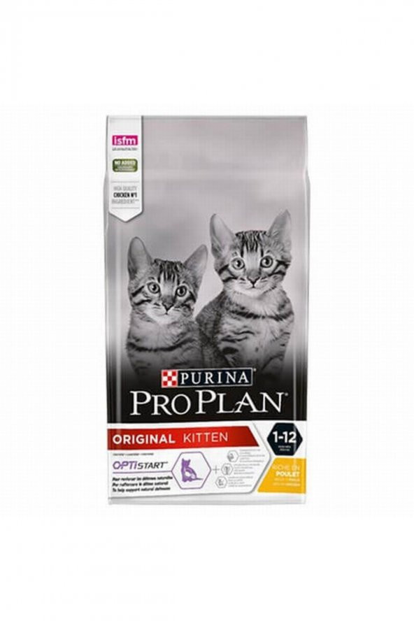 Pro Plan Original Kitten Tavuklu Ve Pirinçli Yavru Kedi Maması 1,5 Kg