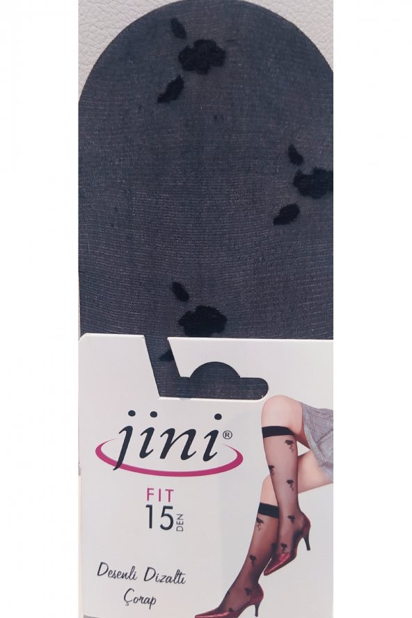 DİZ ALTI ÇORAP SİYAH İNCİ