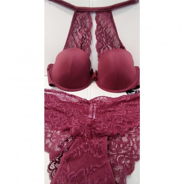 Sütyen ve Külot Takım Boyundan Askılı 4836