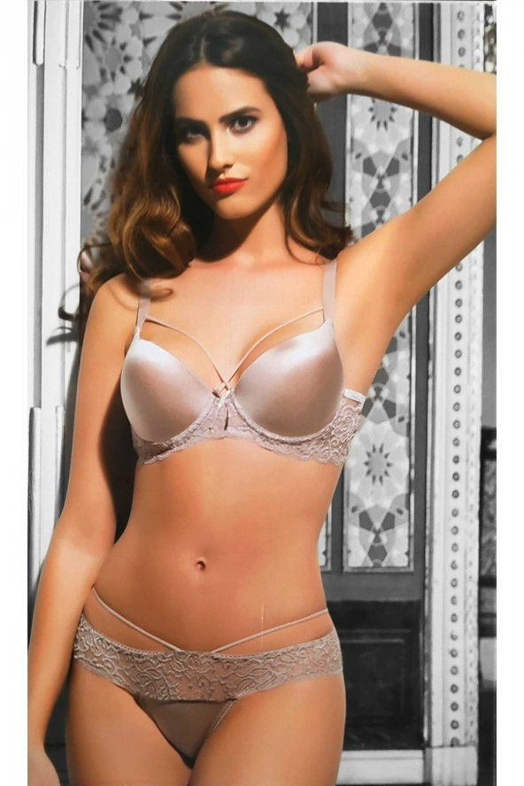 Sütyen Külot Takım ( Balenli Destekli Sütyen Dantelli Külot ) SW-2004 - 2