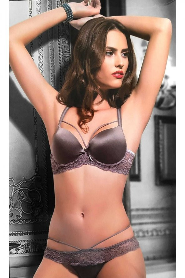 Sütyen Külot Takım ( Balenli Destekli Sütyen Dantelli Külot ) SW-2004 - 3