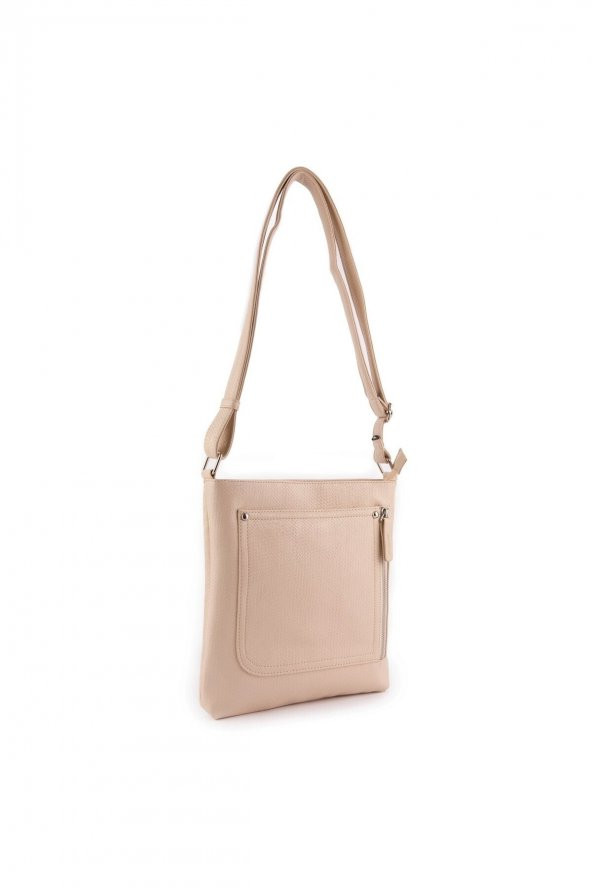 Sanja Çapraz ve Omuz Çantası Krem Yılan - 3