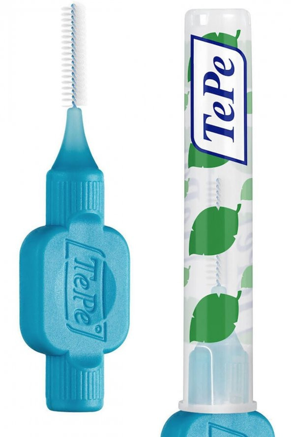 Tepe Arayüz Fırçası 0.6 Mm Mavi 8li - 3