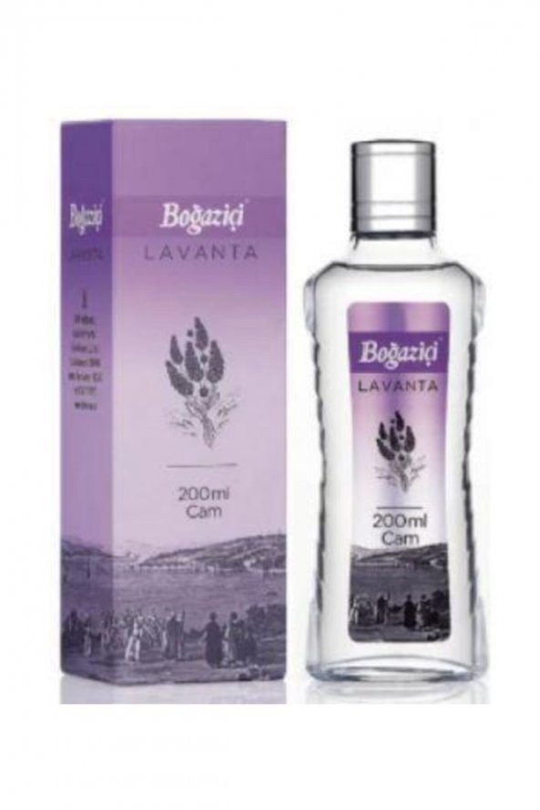 Boğaziçi Kolonya Lavanta 200ml  Cam Şişe