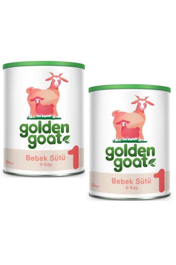 Golden Goat 1 Keçi Sütü Bazlı Bebek Sütü 400 Gr  2 Adet ürün görseli