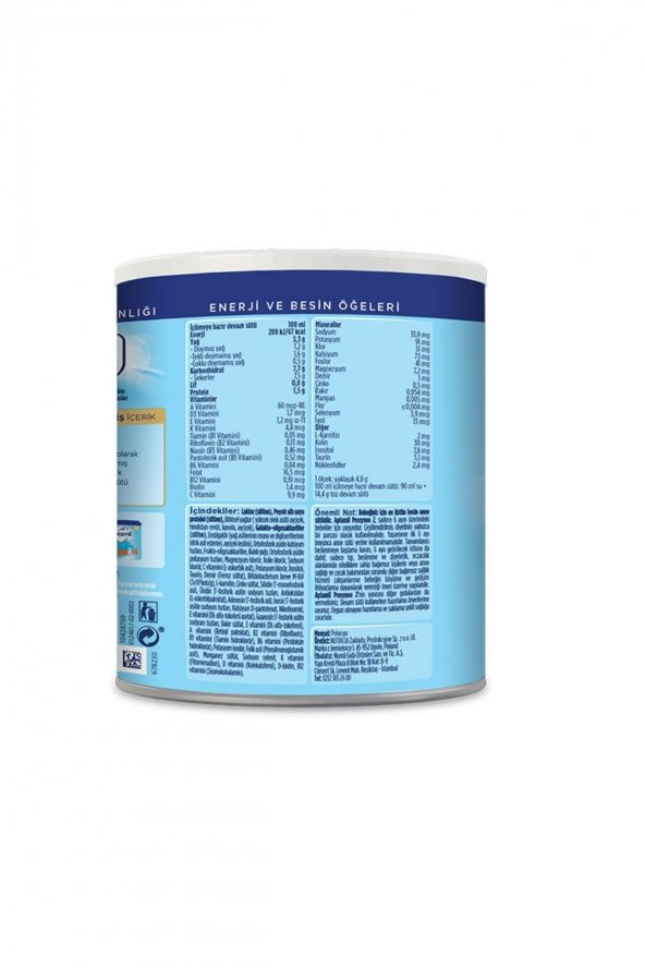 Prosyneo 2 Numara Devam Sütü 400gr 2li Paket - 2