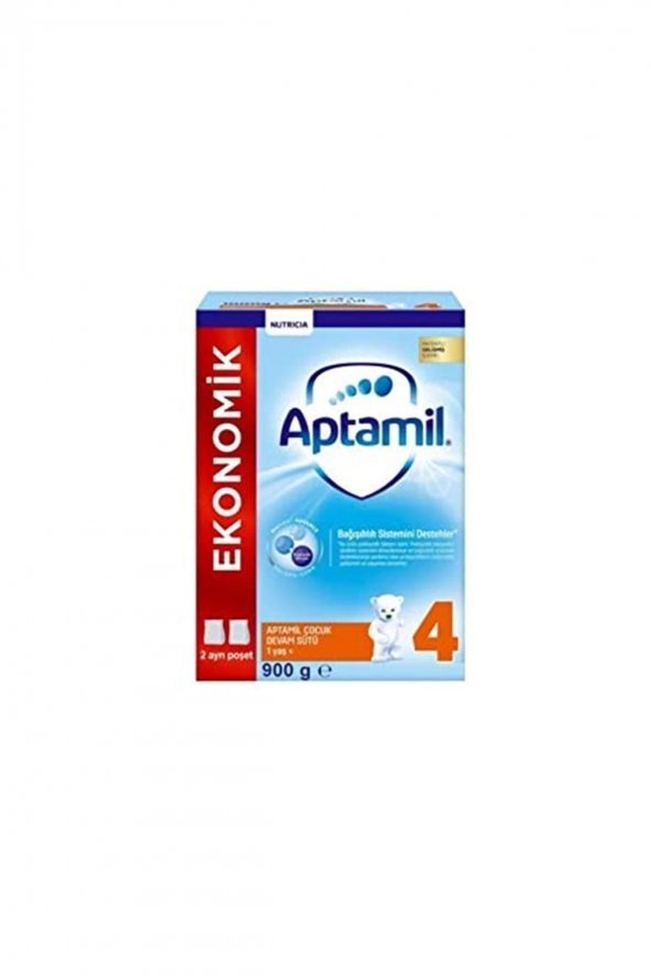 Aptamil 4 Numara Çocuk Devam Sütü 1+ Yaş 900 Gr