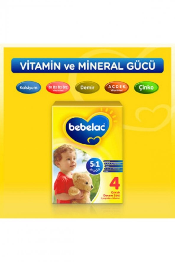 Bebelac 4 Çocuk Devam Sütü 800 Gr - 3
