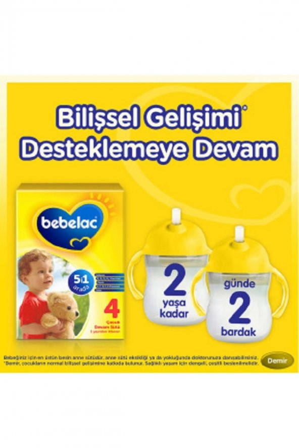 Bebelac 4 Çocuk Devam Sütü 800 Gr - 5