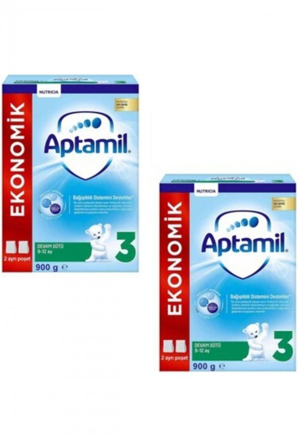 Aptamil Devam Sütü 3 Numara 900 gr 2 Adet