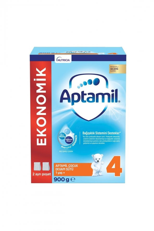 Aptamil 4 Çocuk Devam Sütü 900 Gr (1 Adet)