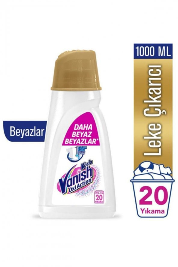 Kosla Oxi Action Gold Beyazlar Için Sıvı Leke Çıkarıcı 1 L 2 Adet