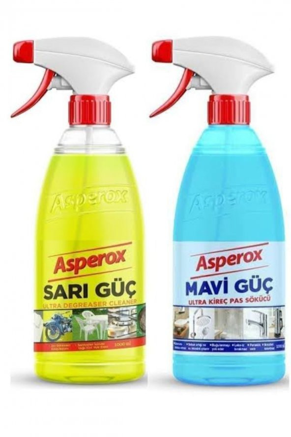 Sarı Güç Ve Mavi Güç Sprey 2x1000 ml Bl360517