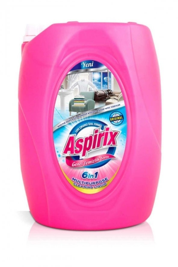 Aspirix Çok Amaçlı Temizlik Sıvısı 4 Litre