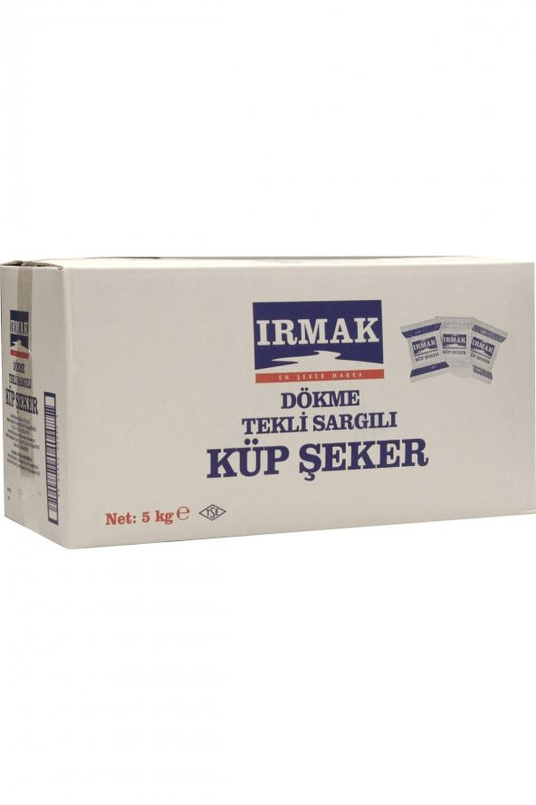 Irmak Tek Sargılı Küp Şeker 5 kğ