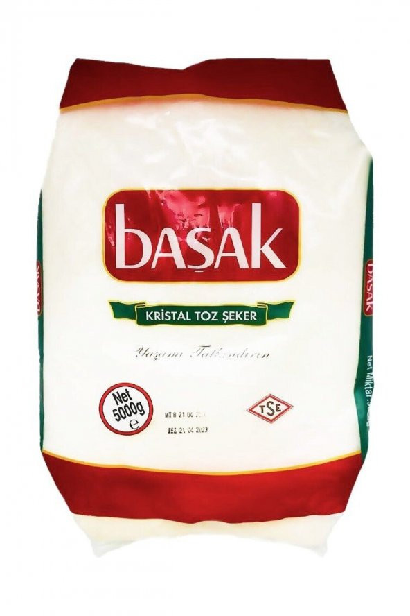 Başak Kristal Toz Şeker 5 Kg ürün görseli