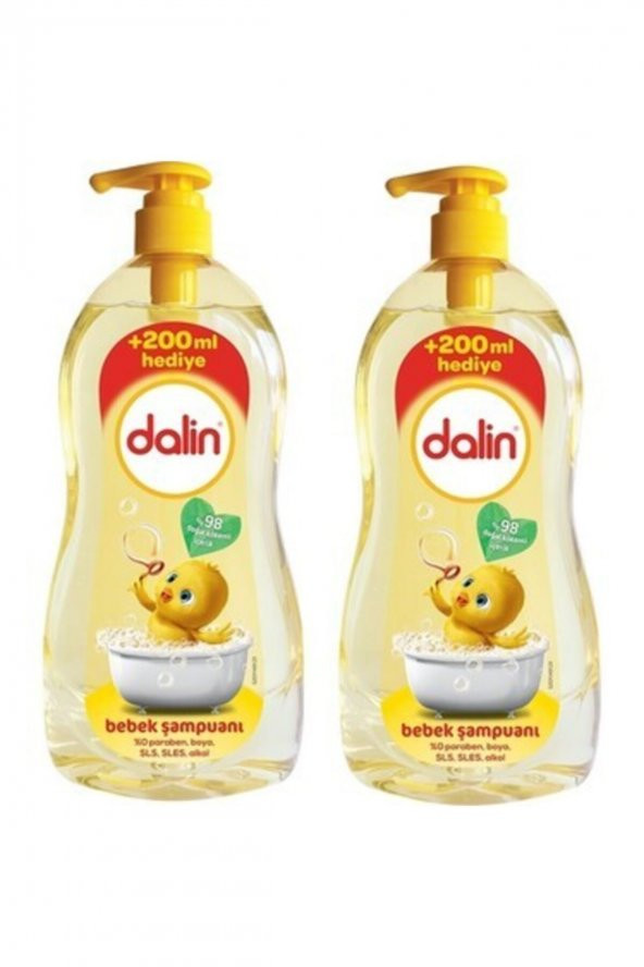 Dalin Bebek Şampuan 900 Ml 2 Adet