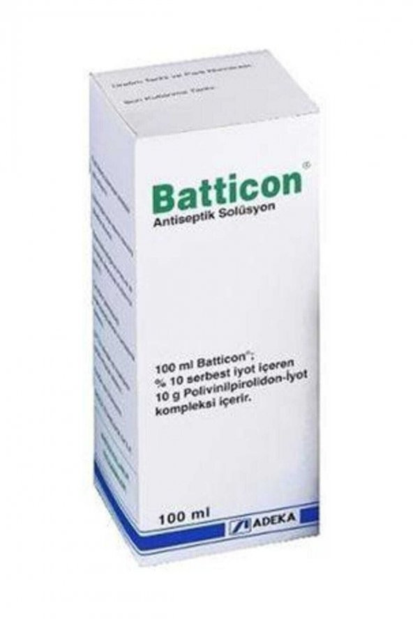 Batticon Antiseptik Solüsyon 100 ml