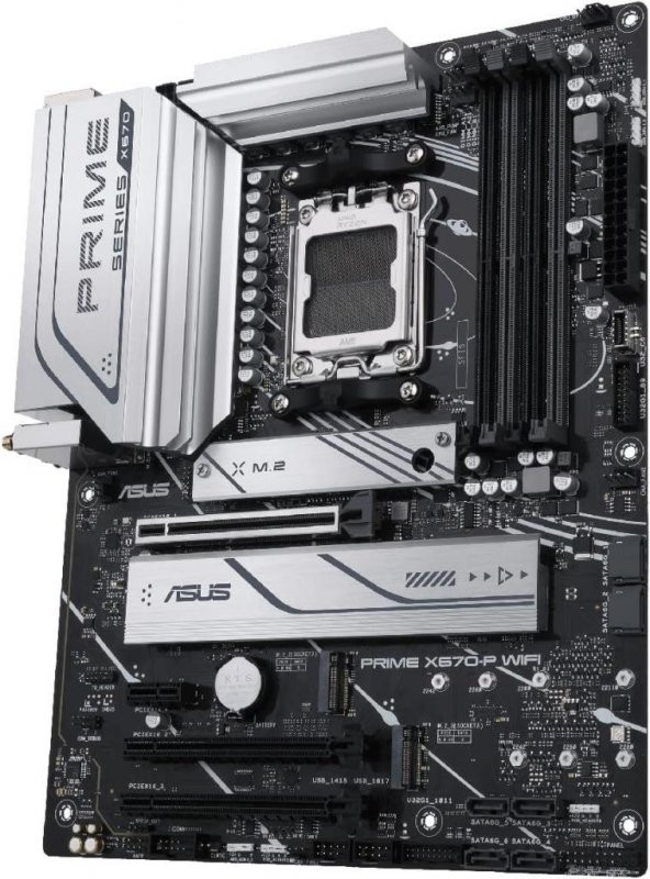 Asus Prime X670-P Wi-Fi AMD AM5 DDR5 ATX Anakart - TEŞHİR - 2