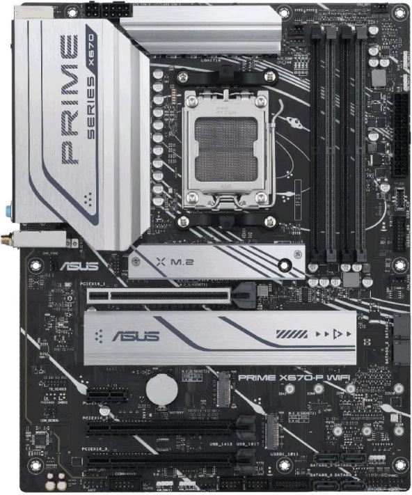 Asus Prime X670-P Wi-Fi AMD AM5 DDR5 ATX Anakart - TEŞHİR - 5