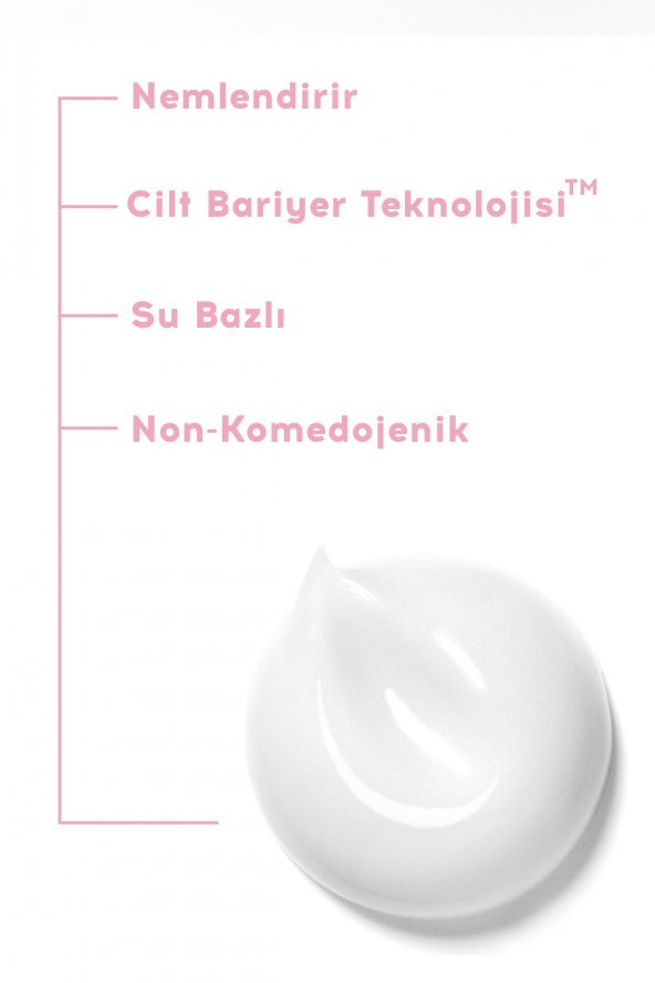 Cream Co. Nemlendirici Yüz Kremi Cilt Tonu Eşitleyici Aydınlatıcı Su Bazlı Tüm Cilt Tipleri Moisturizer 50 ml - 3