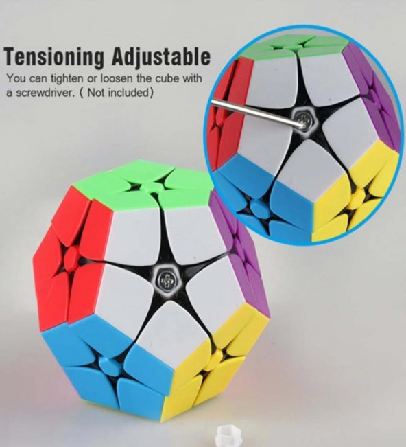 Speed Megaminx 2x2 Zeka Küpü-Akıl Küpü Beşgen Zeka Küp - 6