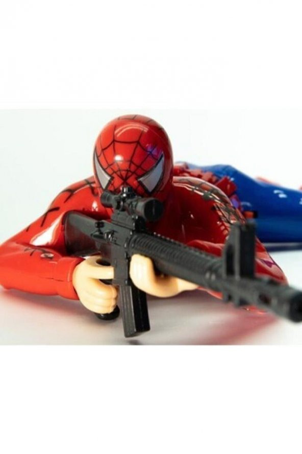 Ethem Oyuncak Sürünen Spiderman 9018, Işıklı ve Sesli Spiderman