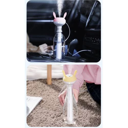 Baseus Taşınabilir Hava Nemlendirici Ve Gece Lambası Ev Ofis Araba İçin Hava Nemlendirici Gece Lamba - 6