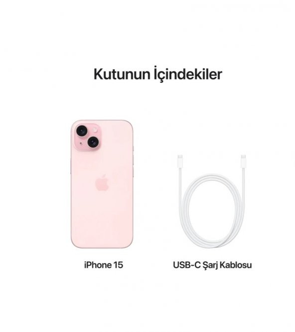 Apple iPhone 15 128 GB (Apple Türkiye Garantili) - 3