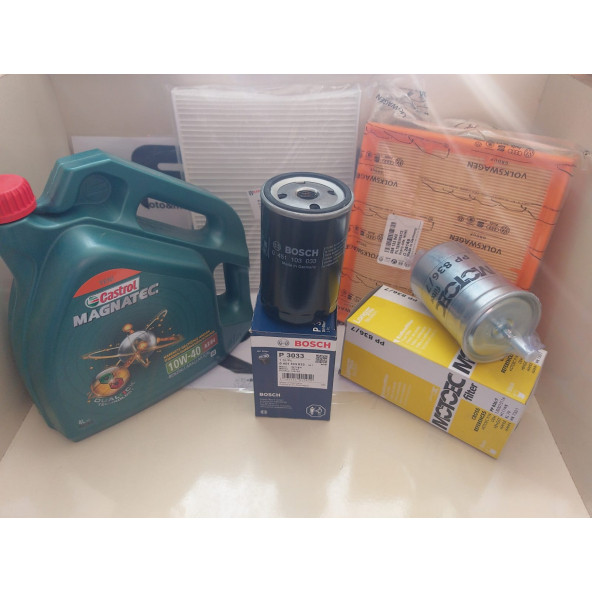 Vw Passat B5.5 1.8T Benzinli Filtre Bakım Seti 2001-2005