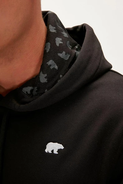 BAD BEAR ERKEK BAD NECK HOODIE 22.02.12.032 - 12