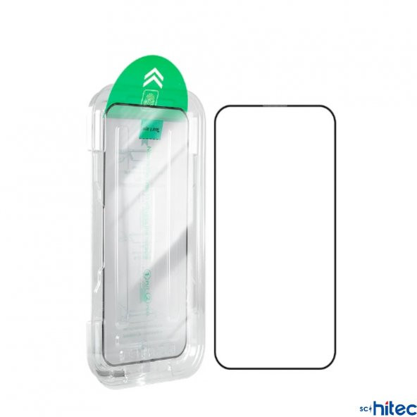 ScHitec Apple iPhone 13 Pro 5D Ekran Koruyucu Magic Kolay Uygulama Aparatlı - 4