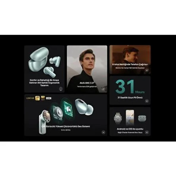 Huawei Freebuds Pro 3 - Buz Grisi - 6