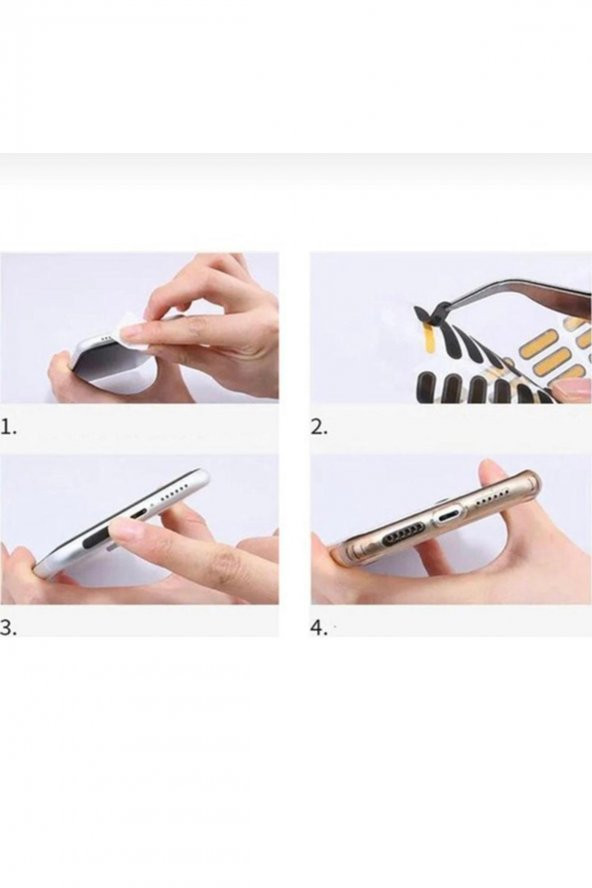 Telefon Hoparlör Toz Filtresi Stıcker (1-8delikli) - 2