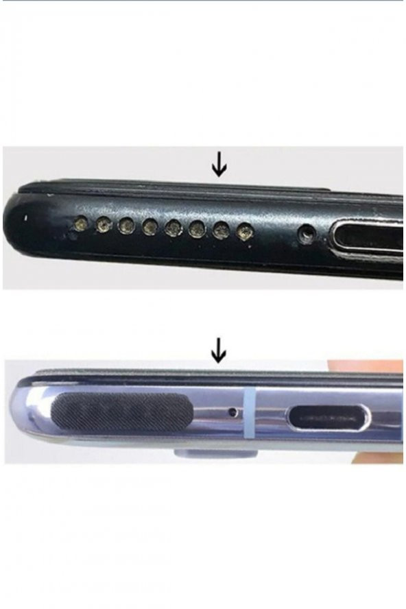 Cep Telefonu Hoparlör Için Toz Önleyici Koruma Sticker Bant 10 Adet - 2