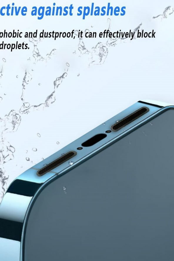 15 Adet Cep Telefonu Hoparlörü Için Toz Önleyici Sticker Hoparlör Ve Mikrafon Koruyucu - 4