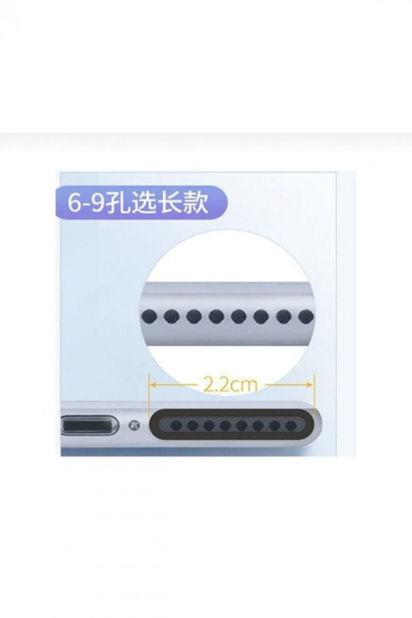 6 Adet Cep Telefonu Hoparlörü Için Toz Önleyici Sticker-telefon Hoparlör Koruyucu 1.6 Cm-2.2 Cm - 6