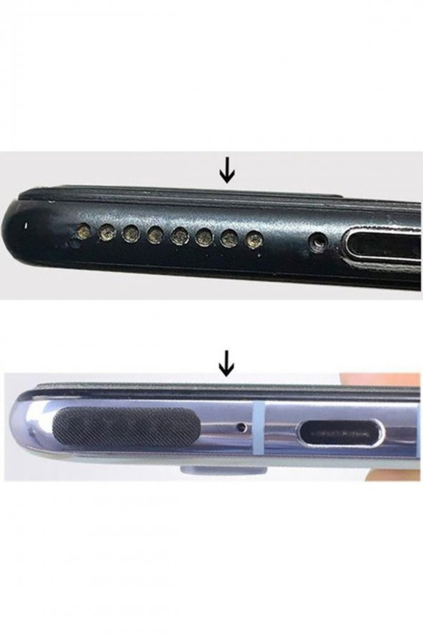 Cep Telefonu Hoparlör Için Toz Önleyici Sticker Iki Adet-telefon Hoparlör Koruyucu 2,2cm - 3
