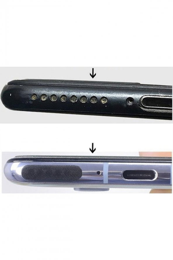 2 Adet Cep Telefonu Hoparlörü Için Toz Önleyici Sticker-telefon Hoparlör Koruyucu 1.6 Cm-2.2 Cm - 6